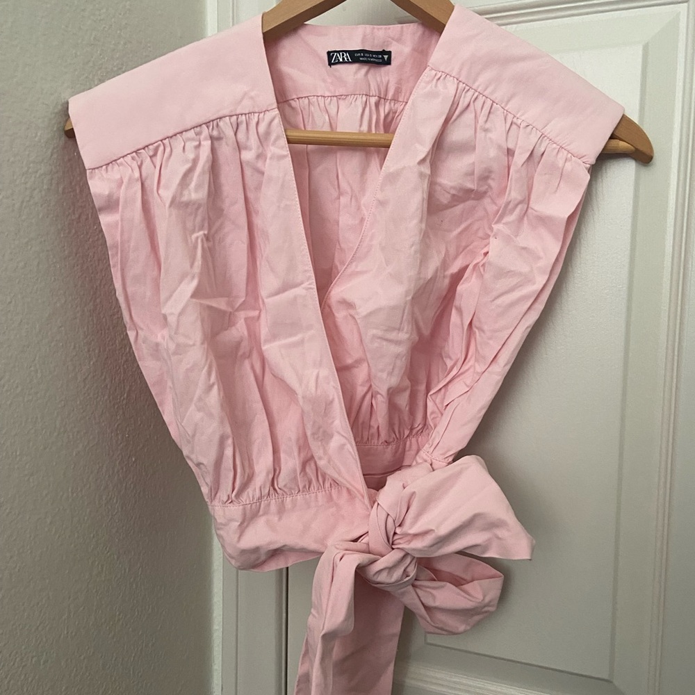Zara wrap top